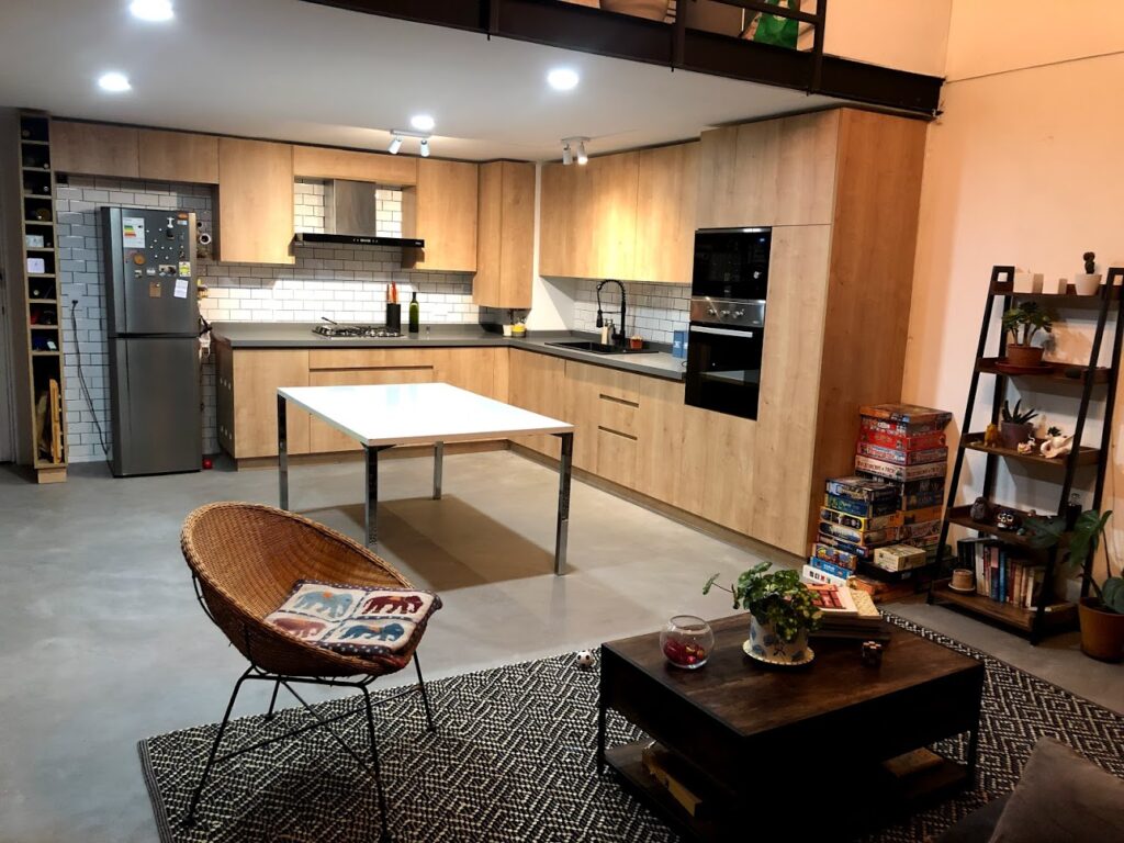 Cocina Loft Rodrigo Rojo